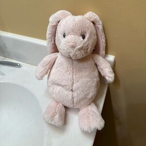 Fluffy Pink Plush Bunny